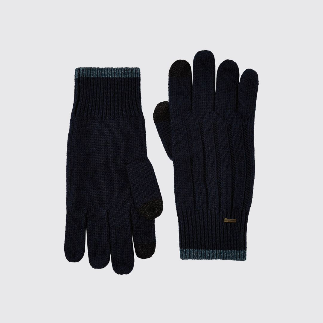 Dubarry Marsh Knitted Gloves in Navy