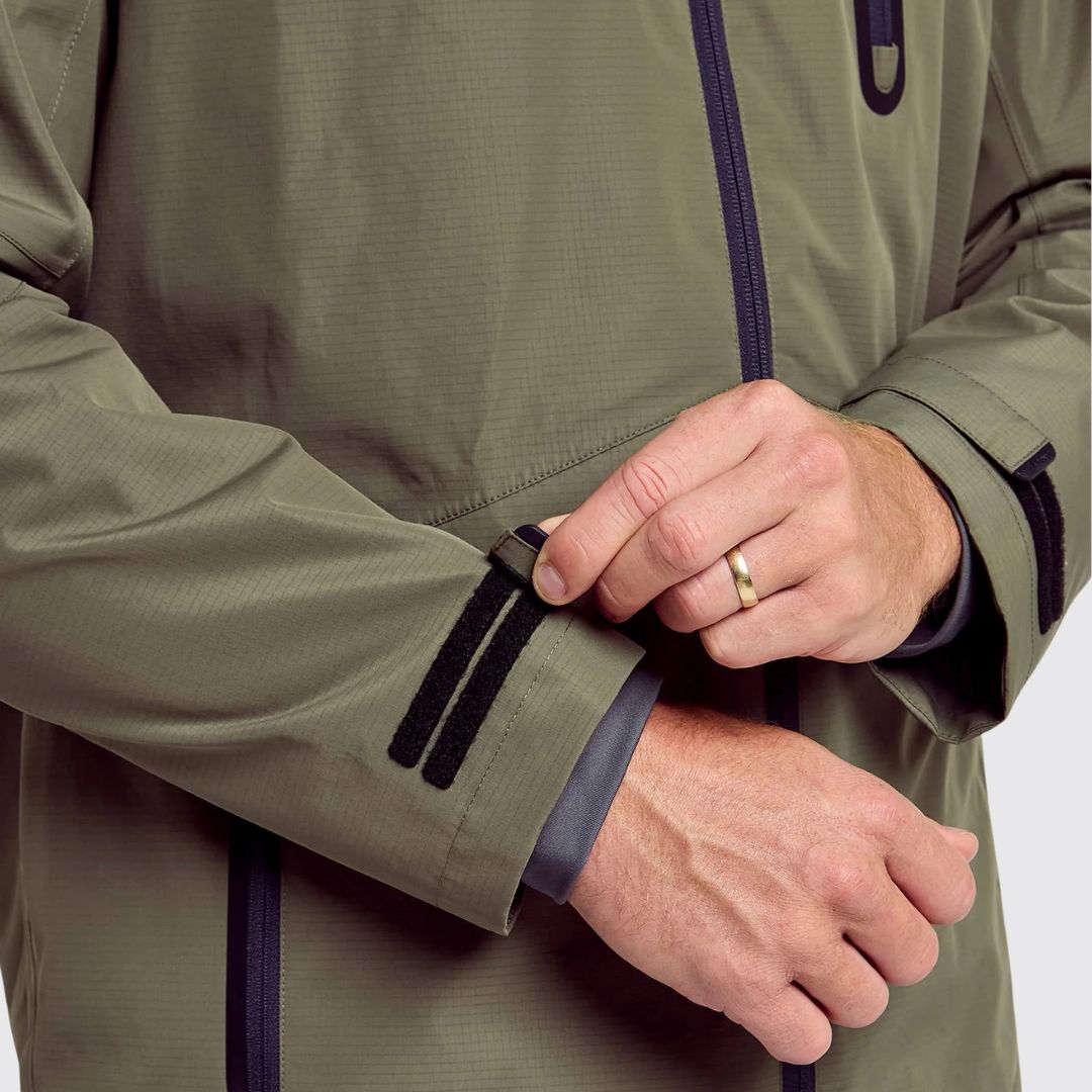 Dubarry Men's Crossbarry Waterproof Jacket in Kelp