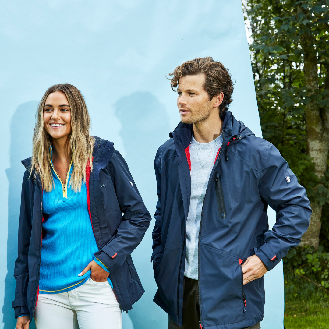 Dubarry Men's Crossbarry Waterproof Jacket in Navy