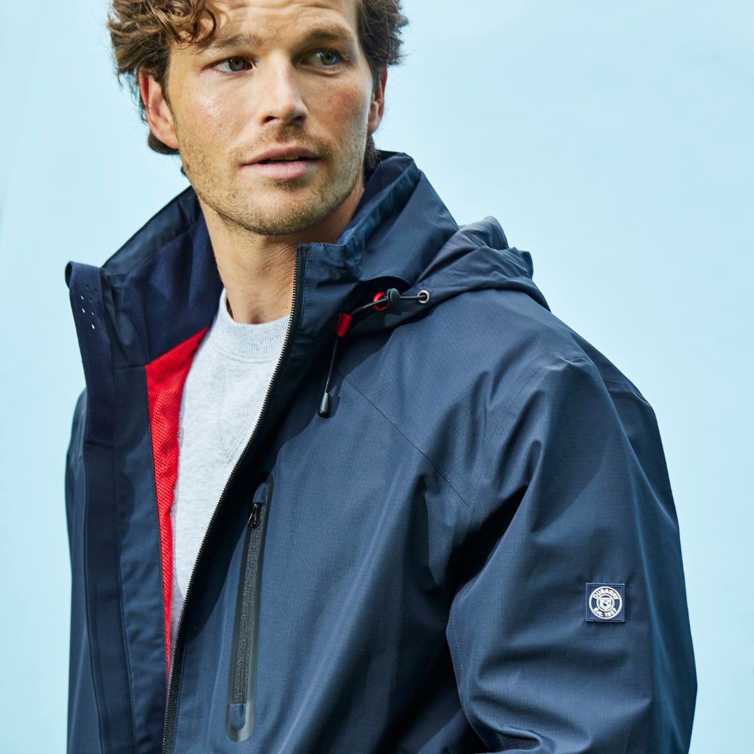 Dubarry Men's Crossbarry Waterproof Jacket in Navy