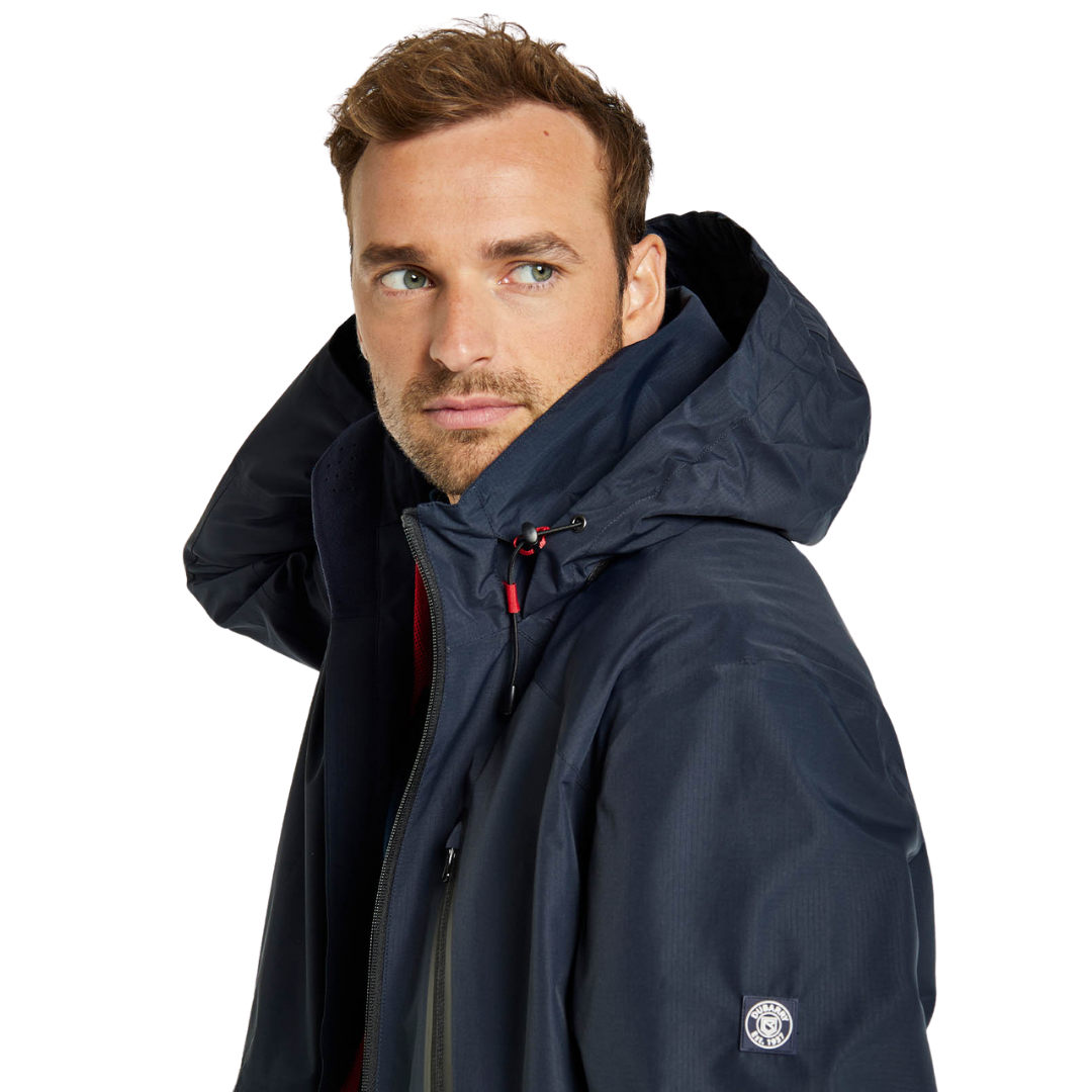 Dubarry Men's Crossbarry Waterproof Jacket in Navy