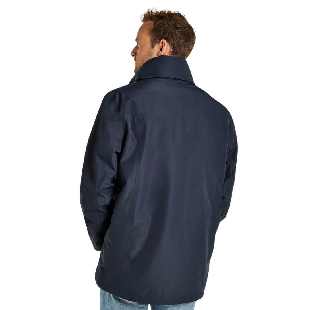 Dubarry Men's Crossbarry Waterproof Jacket in Navy