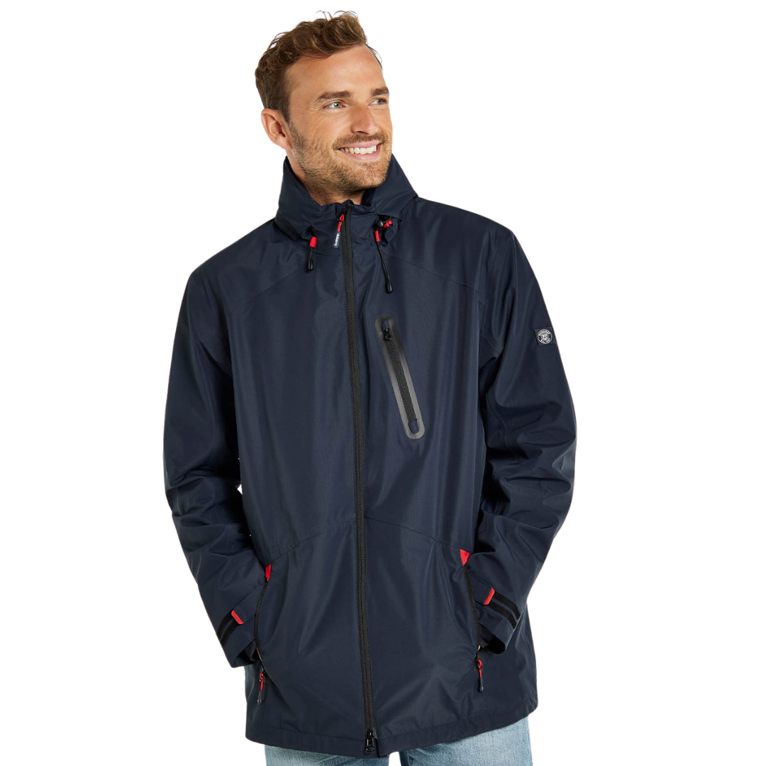 Dubarry Men's Crossbarry Waterproof Jacket in Navy