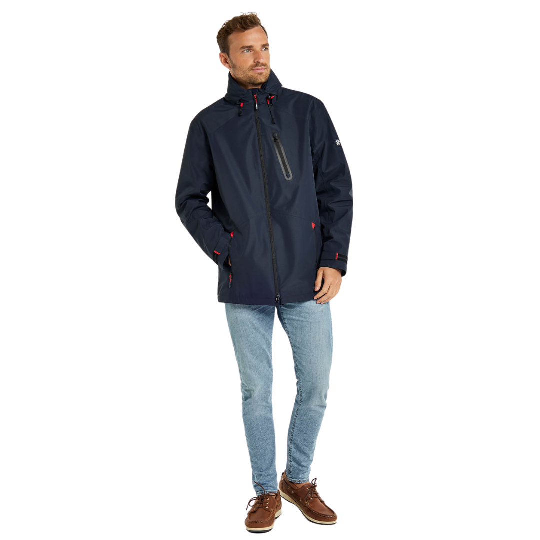 Dubarry Men's Crossbarry Waterproof Jacket in Navy