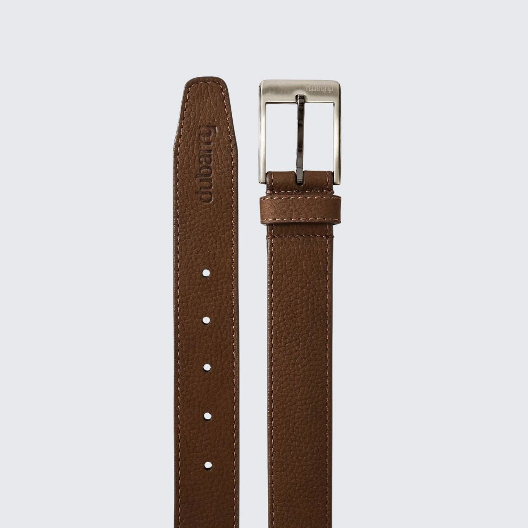 Dubarry Men's Leather Belt in Walnut