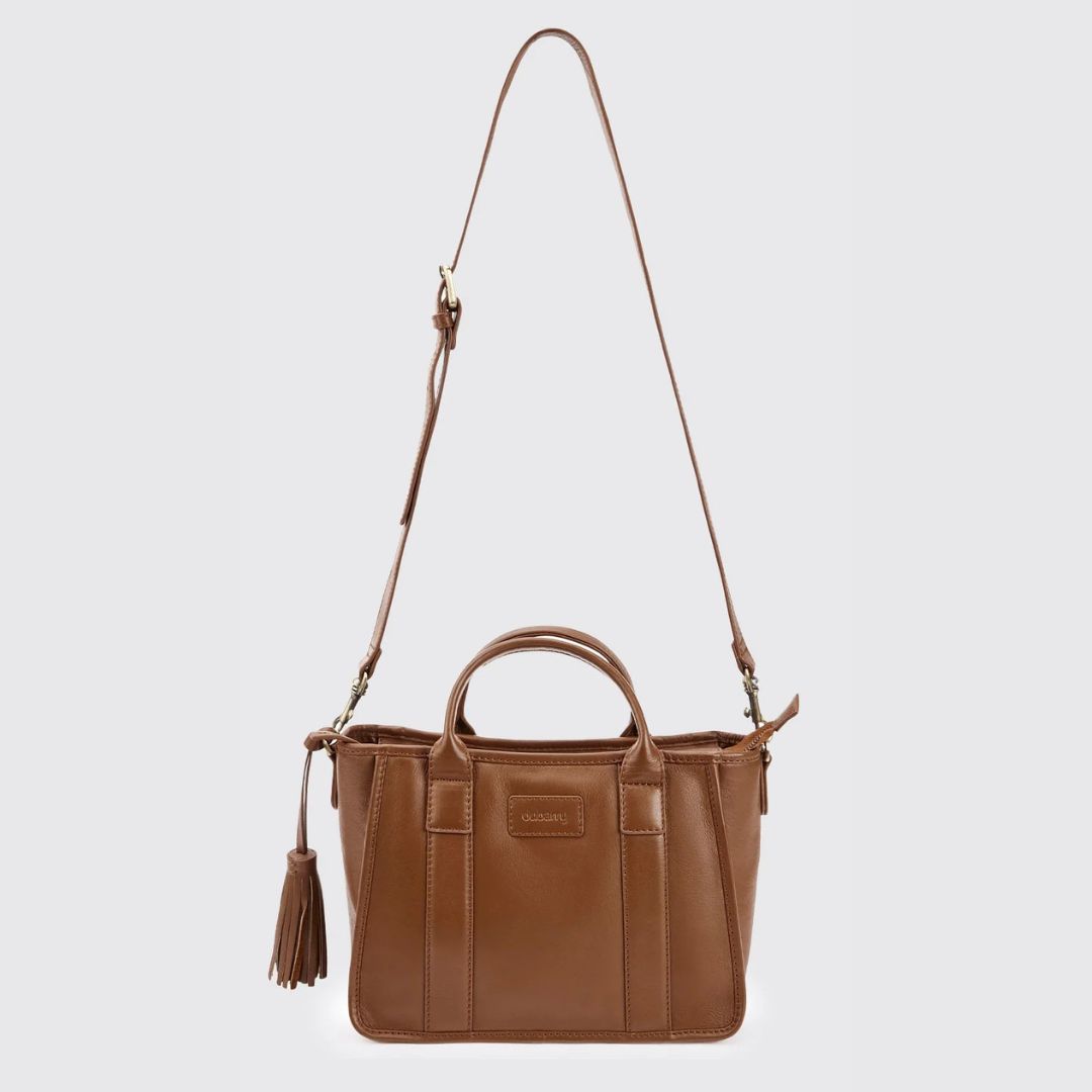 Dubarry Ramelton Leather Handbag in Caramel