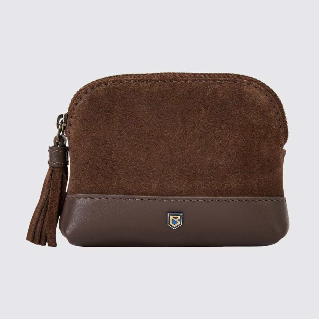 Dubarry Richmond Suede Purse in Cigar