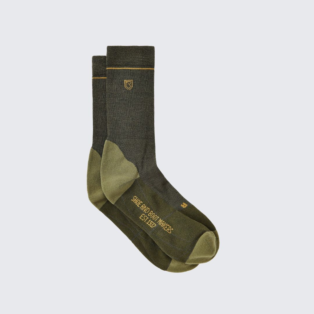 Dubarry Tintern Short PrimaLoft Socks in Olive