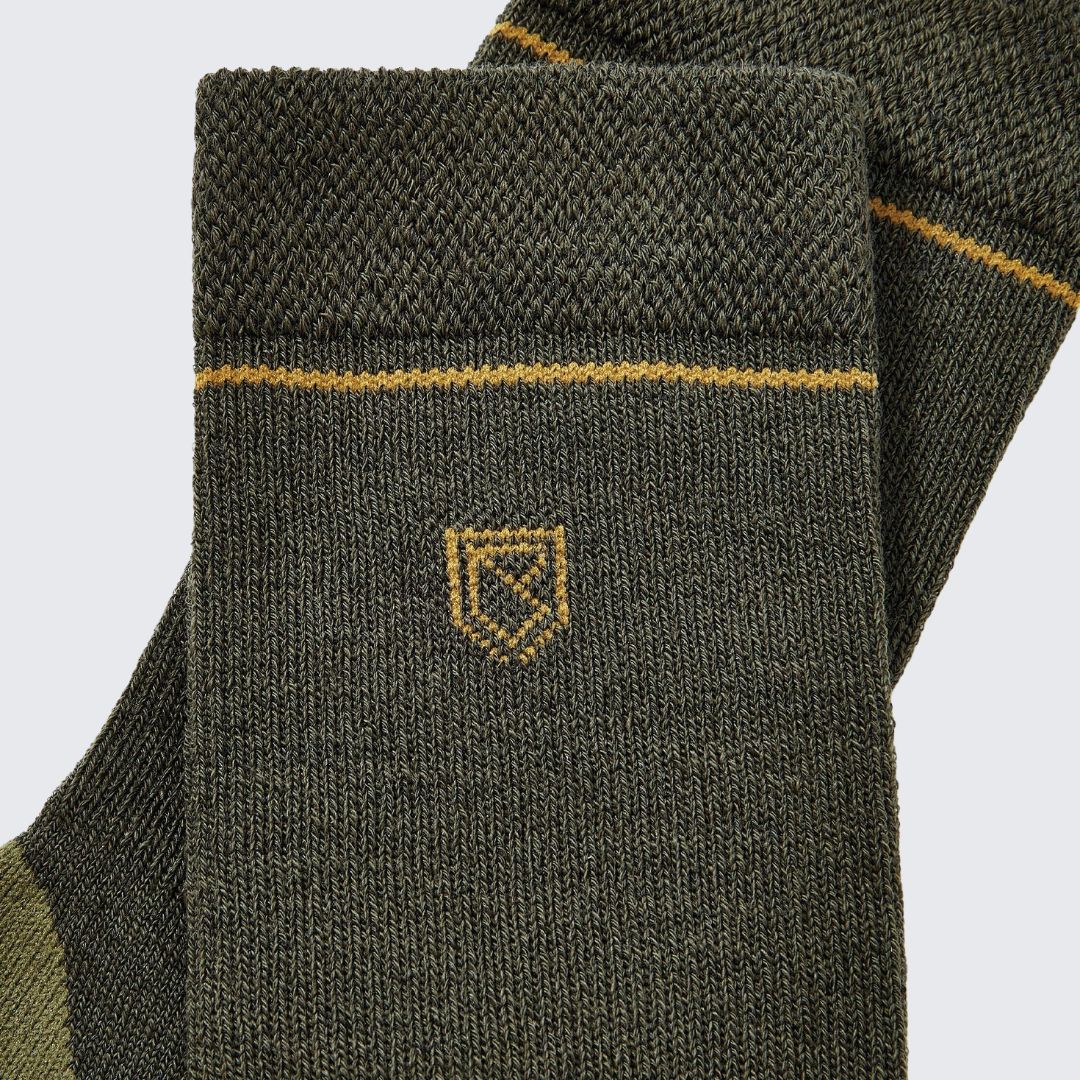 Dubarry Tintern Short PrimaLoft Socks in Olive