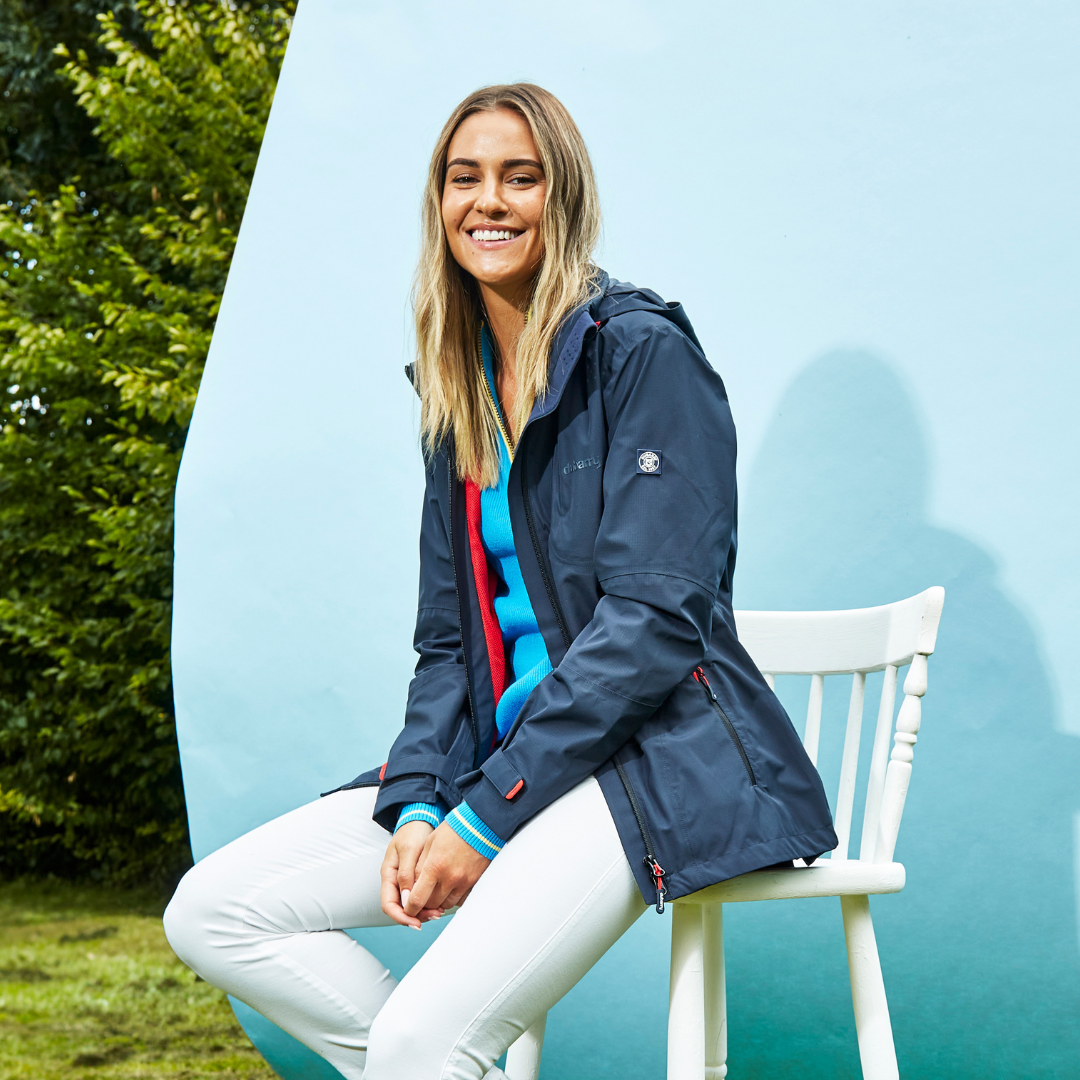 Dubarry Women's Capeclear Waterproof Jacket in Navy