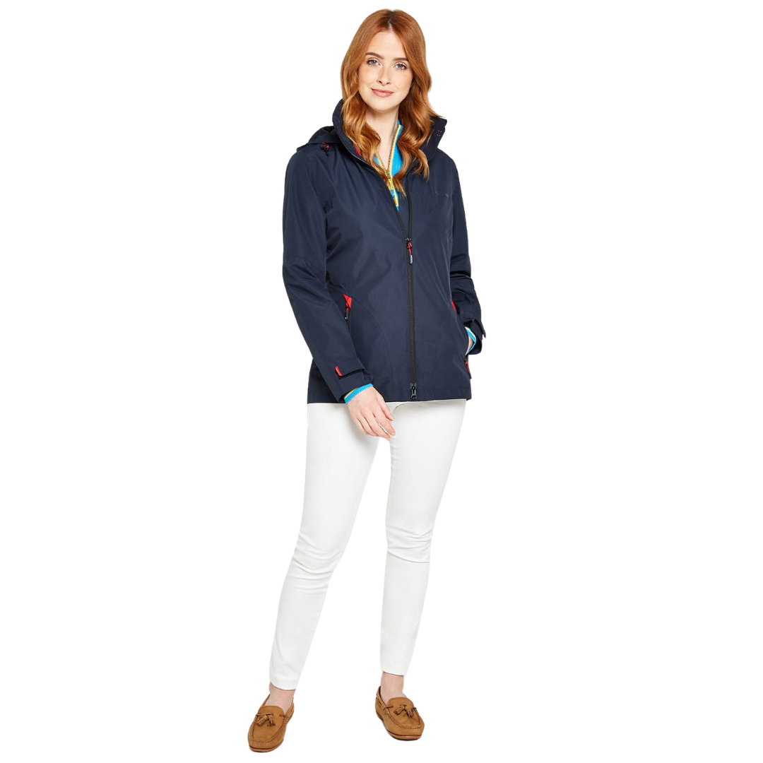 Dubarry Women's Capeclear Waterproof Jacket in Navy