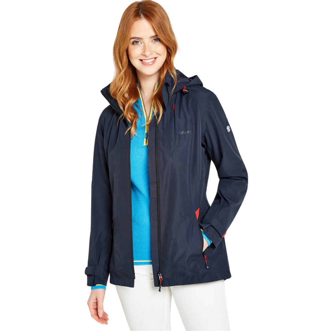 Dubarry Women's Capeclear Waterproof Jacket in Navy