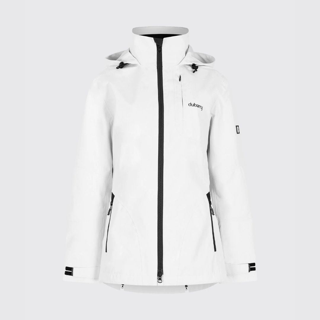 Dubarry Women's Capeclear Waterproof Jacket in White