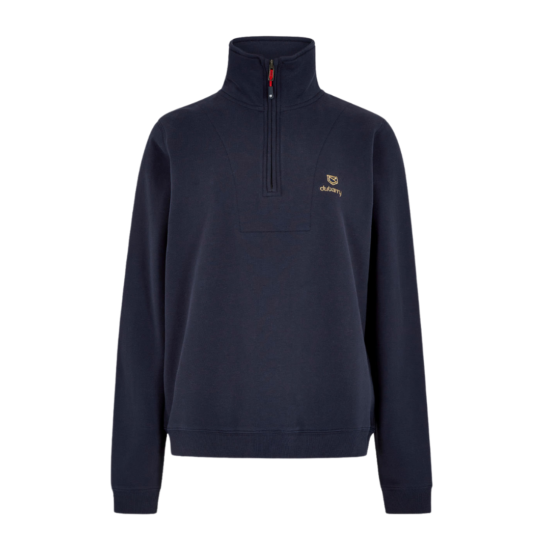 Dubarry Women's Castlemartyr Quarter-zip Jumper in Navy