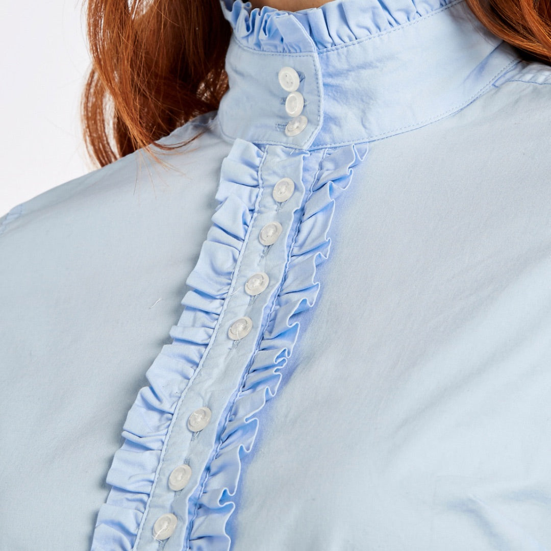 Dubarry Women's Chamomile Shirt in Pale Blue