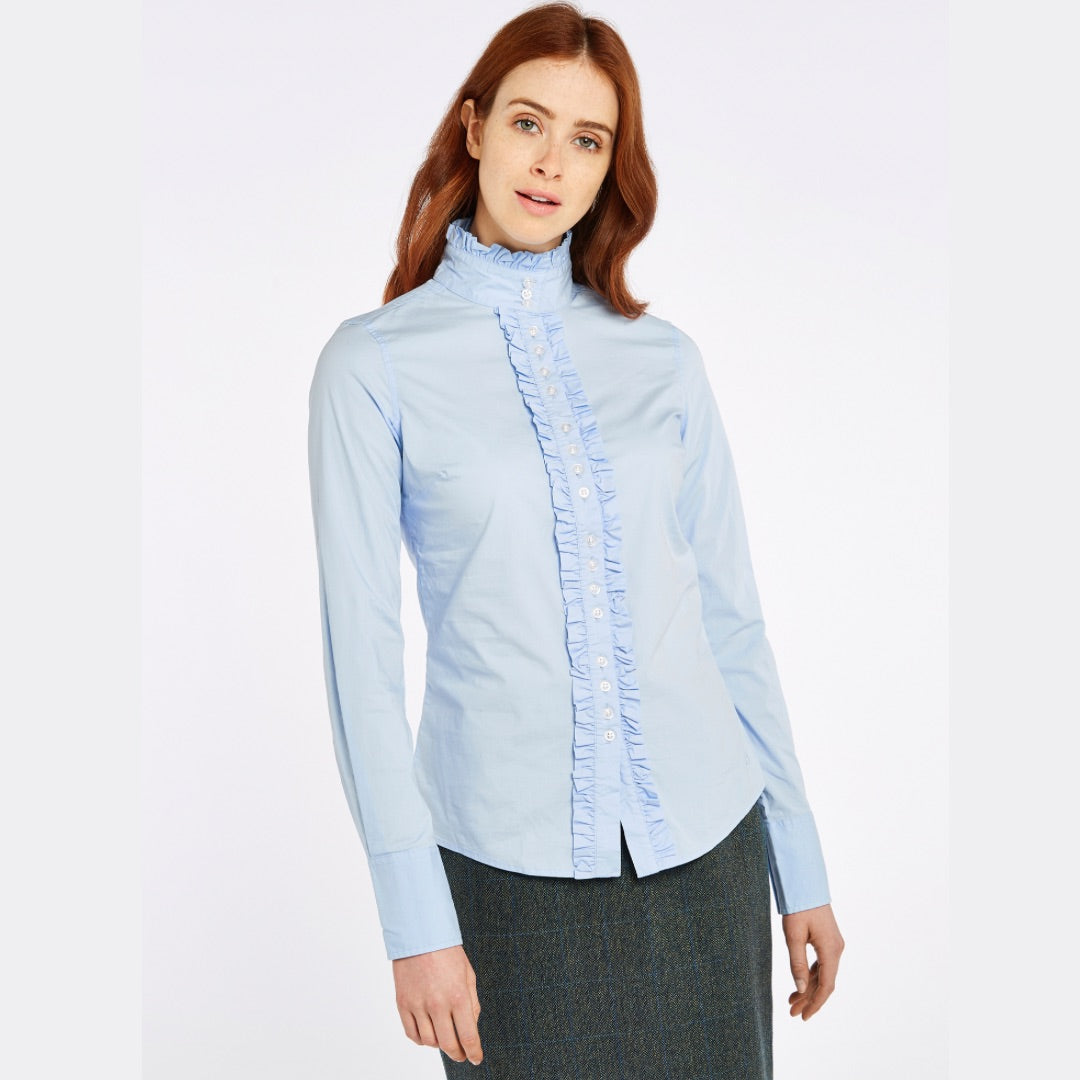 Dubarry Women's Chamomile Shirt in Pale Blue