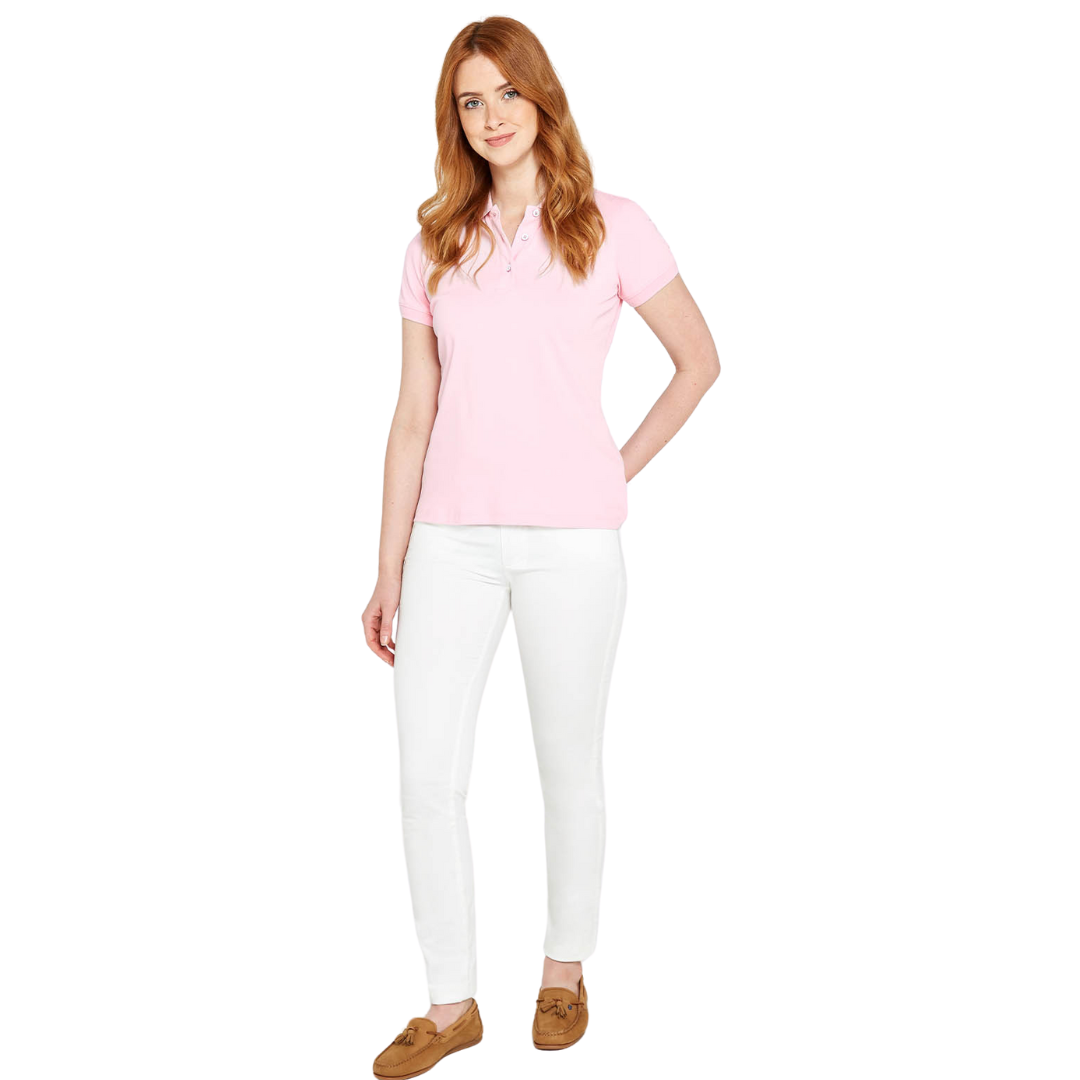 Dubarry Women's Drury Polo Shirt in Pink