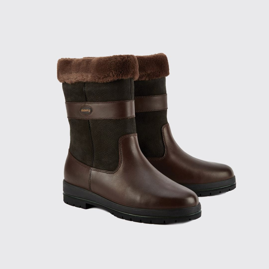 Dubarry Women's Foxrock Boots in Black & Brown