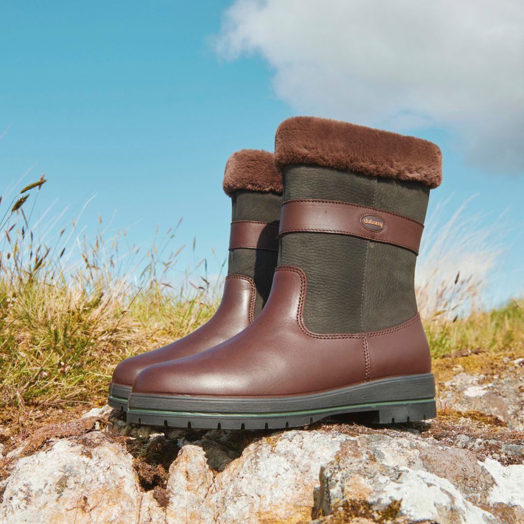 Dubarry Women's Foxrock Boots in Black & Brown