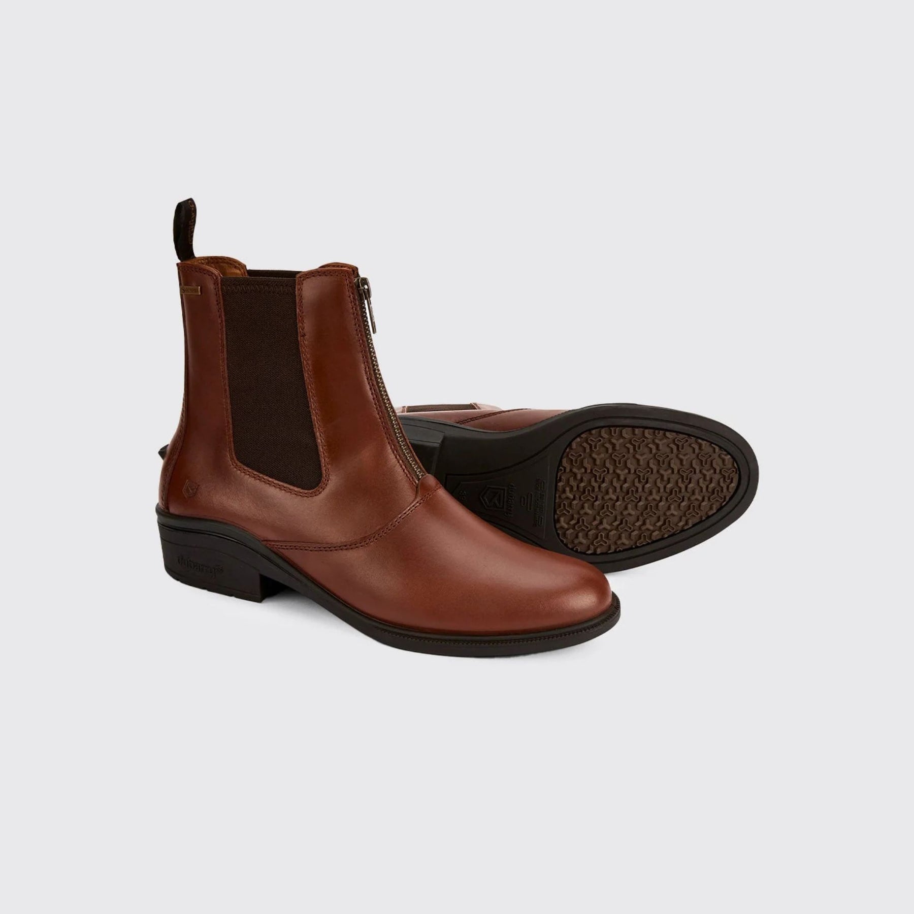 Dubarry Women's Punchestown Paddock Boots in Nutshell