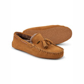 Dubarry Women's Rosslare Moccasin Slipper in Sand