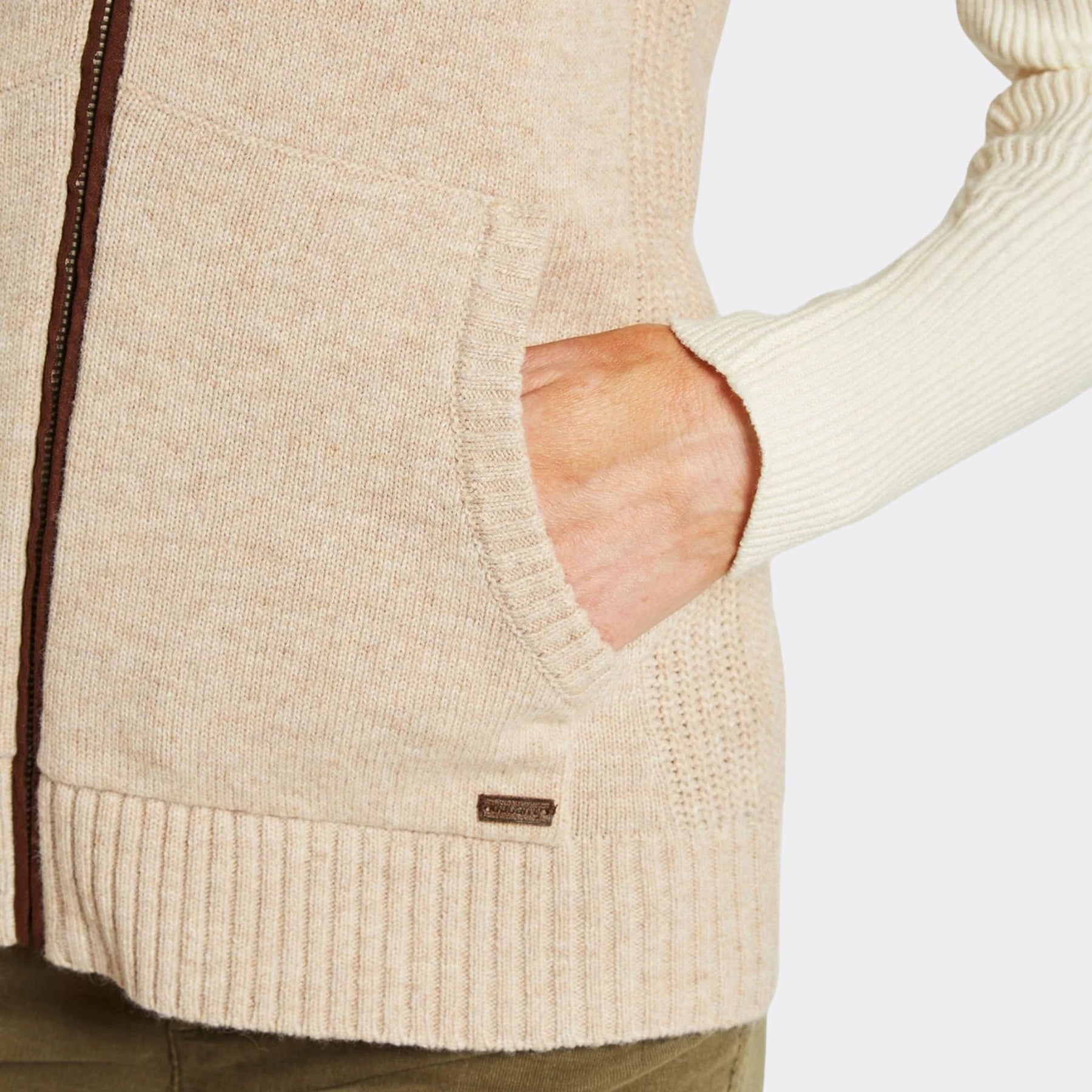 Dubarry Women's Sheedy Knit Gilet in Oak