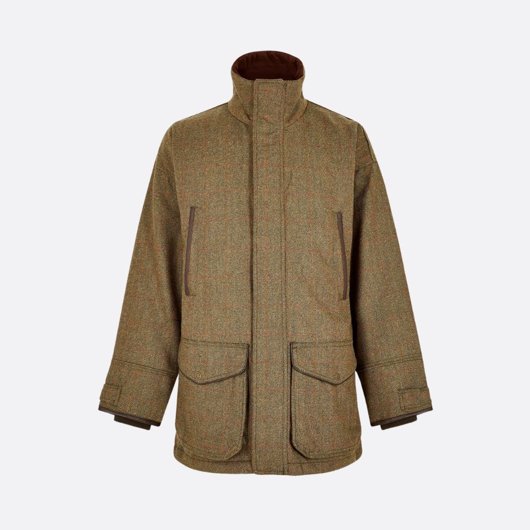 Dubarry Men's Ballinturbet Tweed Jacket in Cedar