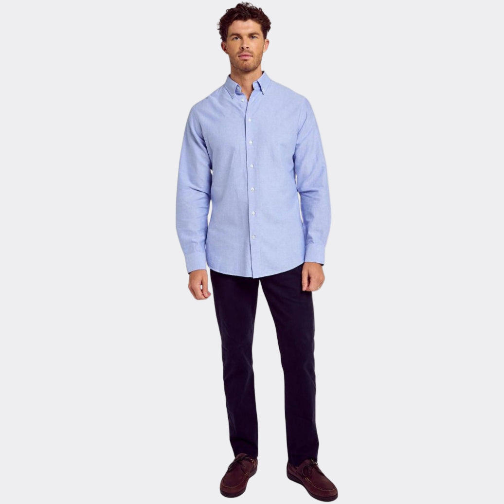 Dubarry Men's Clontarf Oxford Shirt in Pale Blue