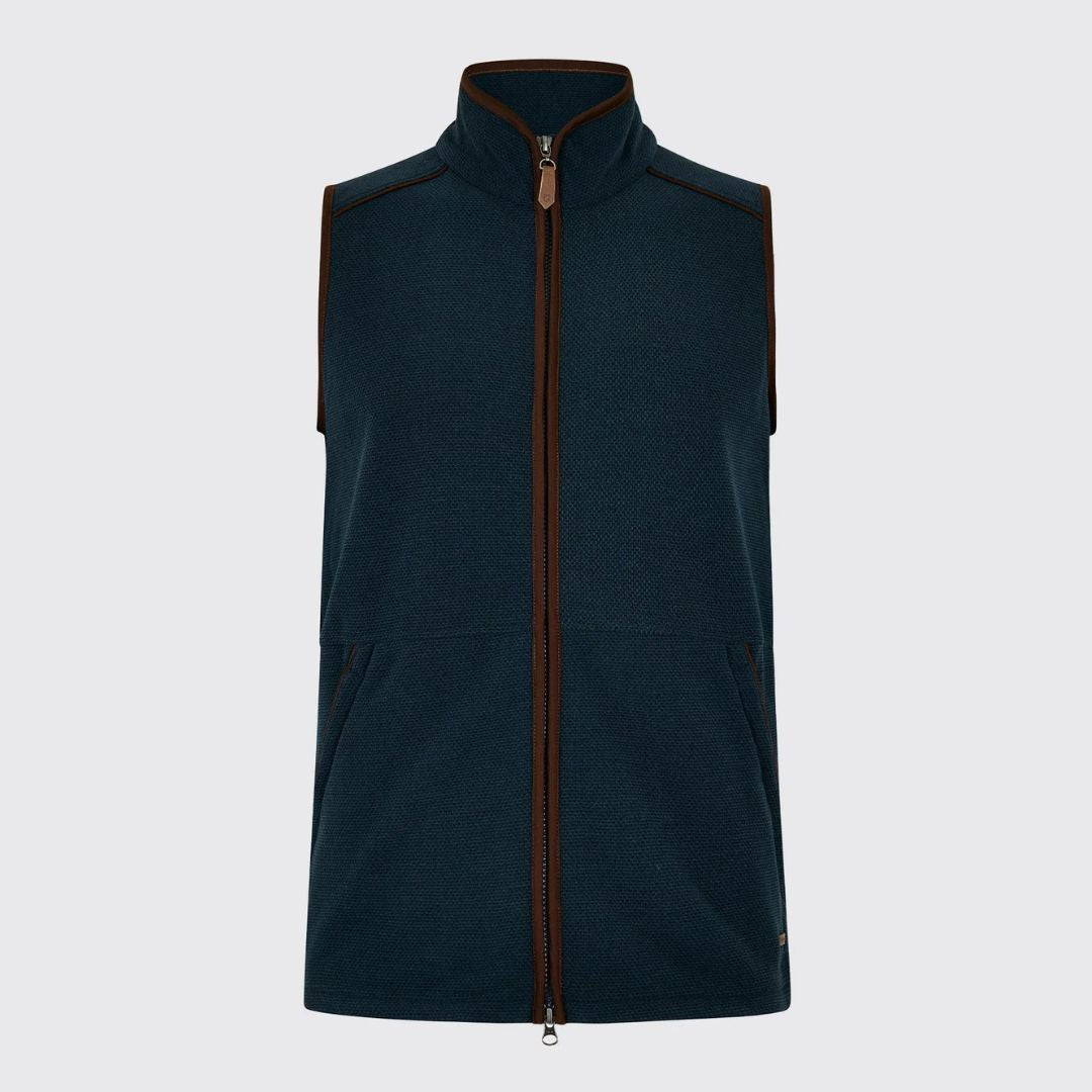 Dubarry Men's Lifford Fleece Gilet in Navy