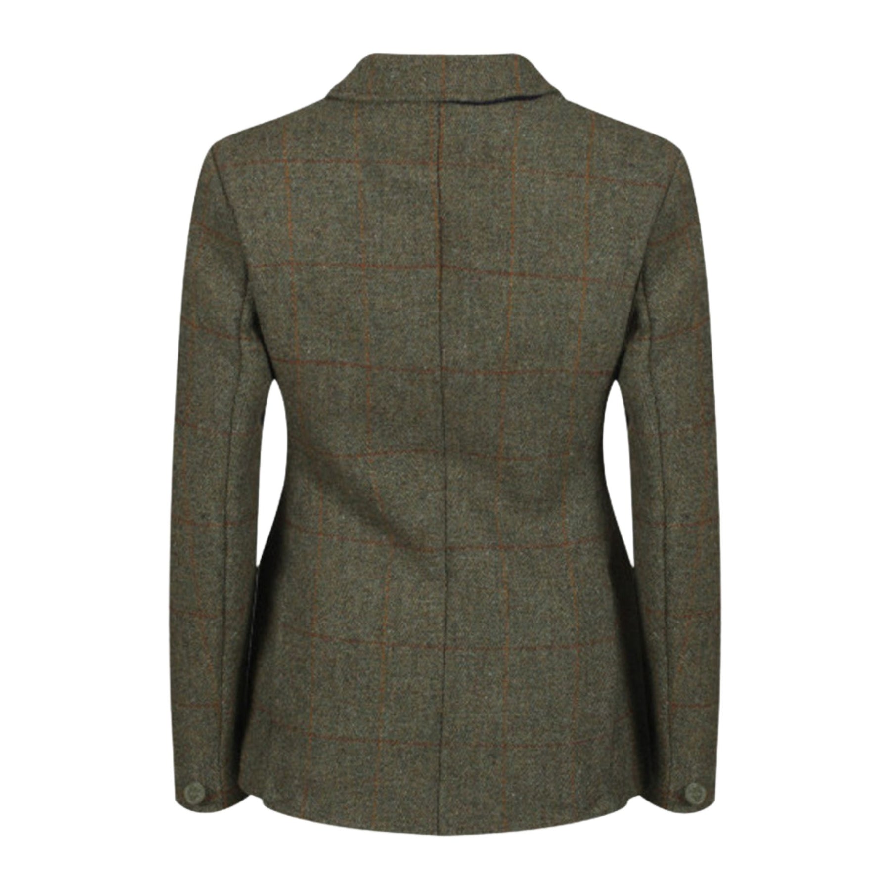 Equetech Kids Claydon Tweed Riding Jacket in Green