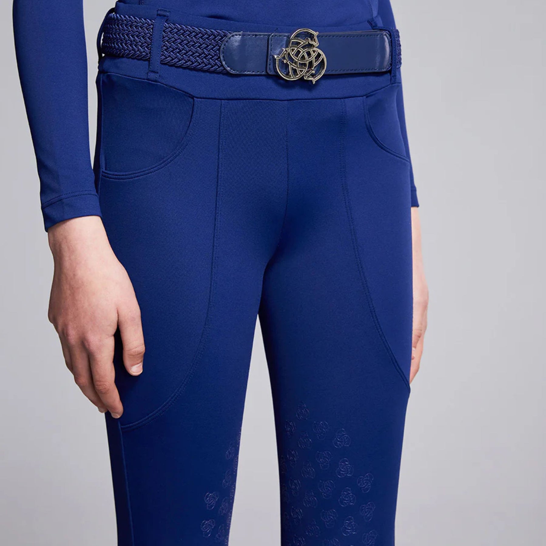 Equieire Kids Ava Riding Leggings in Navy