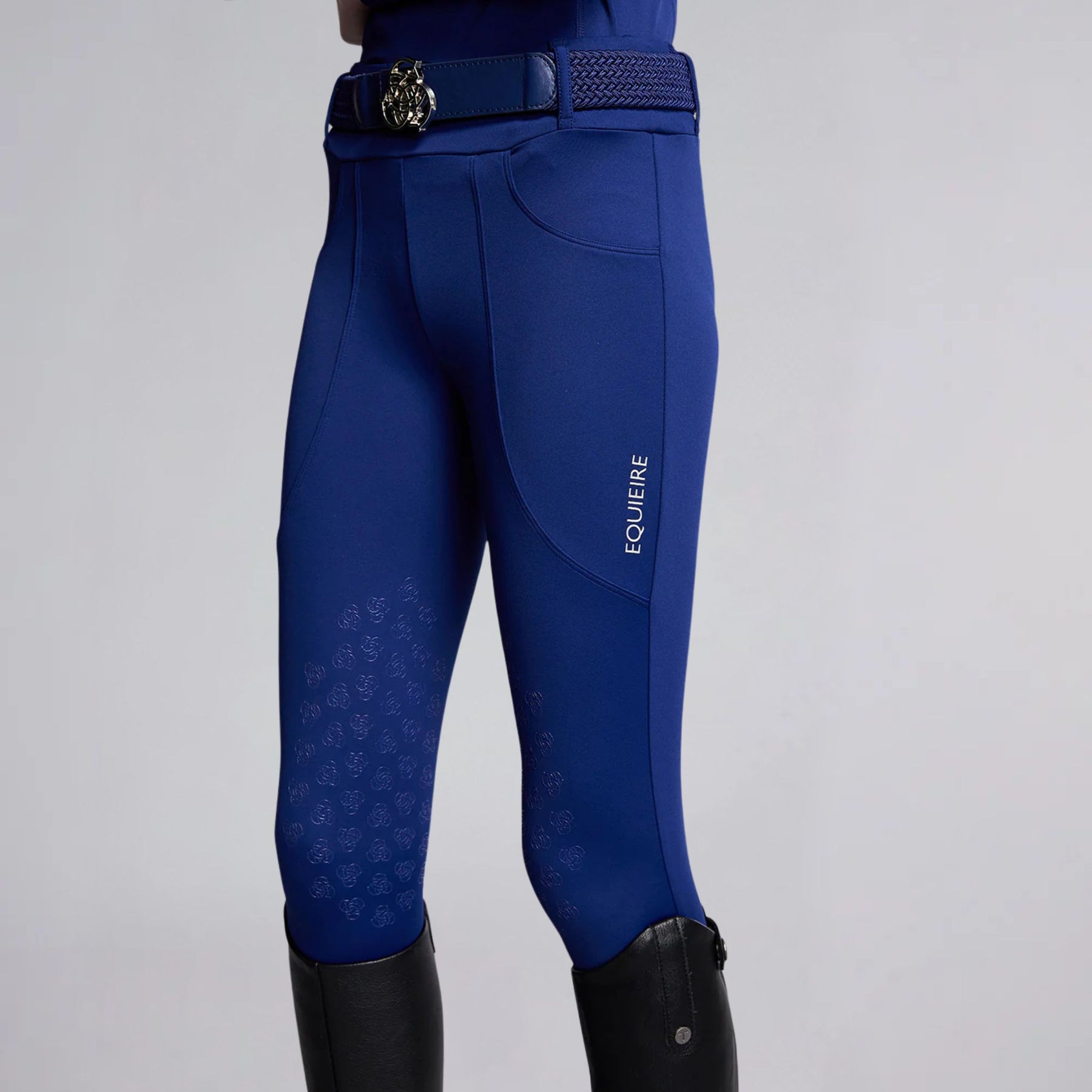 Equieire Kids Ava Riding Leggings in Navy