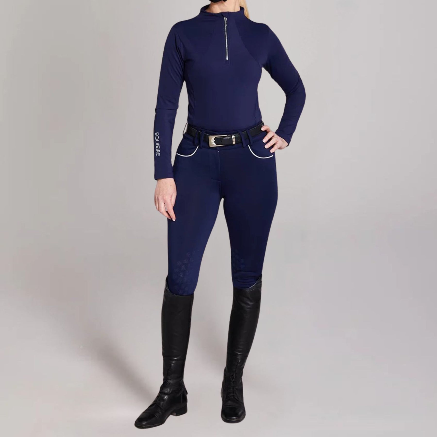 Equieire Women's Olivia Riding Breeches in Navy