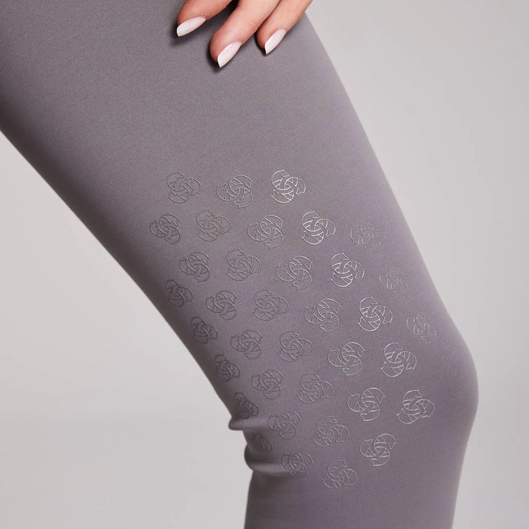 Equieire Women's Olivia Riding Breeches in Taupe Grey