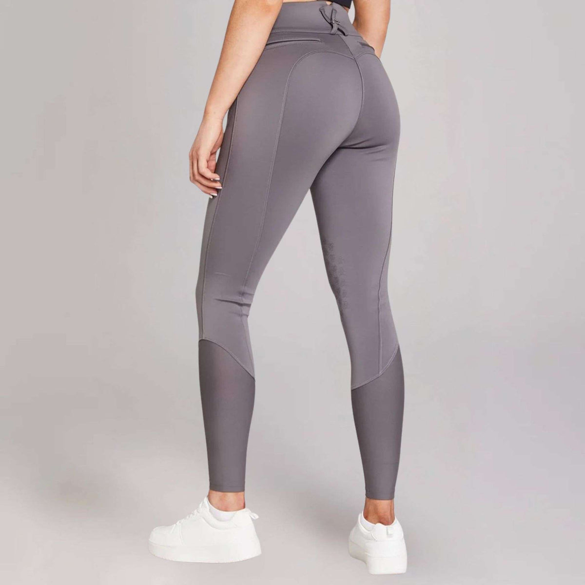 Equieire Women's Olivia Riding Breeches in Taupe Grey