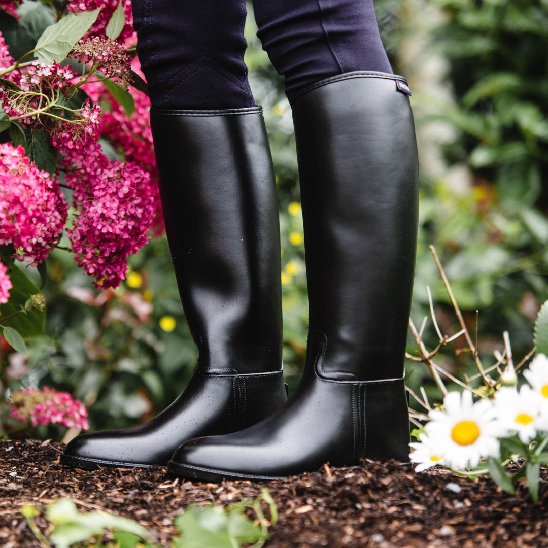 Equi-sential Women's Seskin Tall Riding Boots in Black