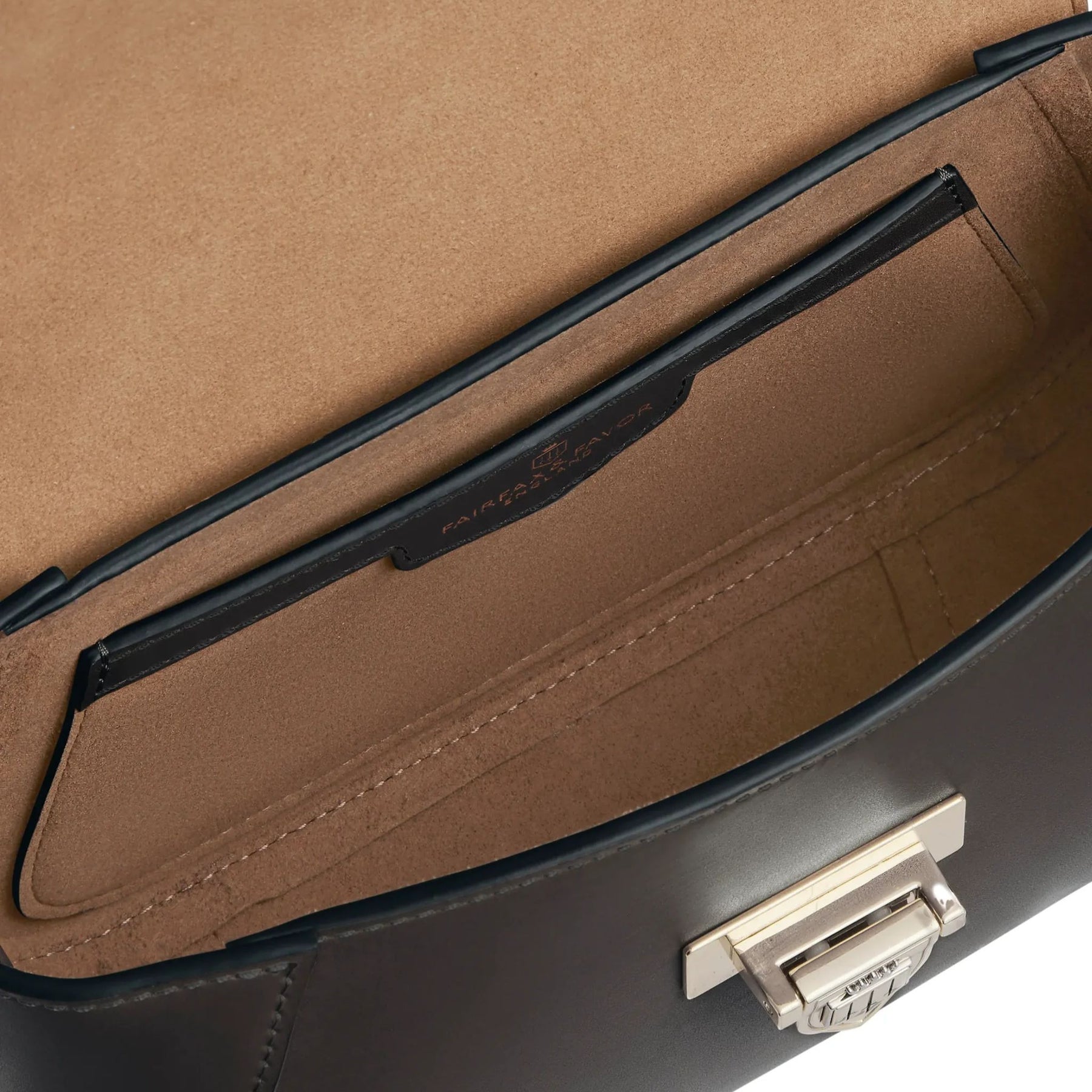 Fairfax & Favor Blenheim Leather Mini Handbag in Mahogany