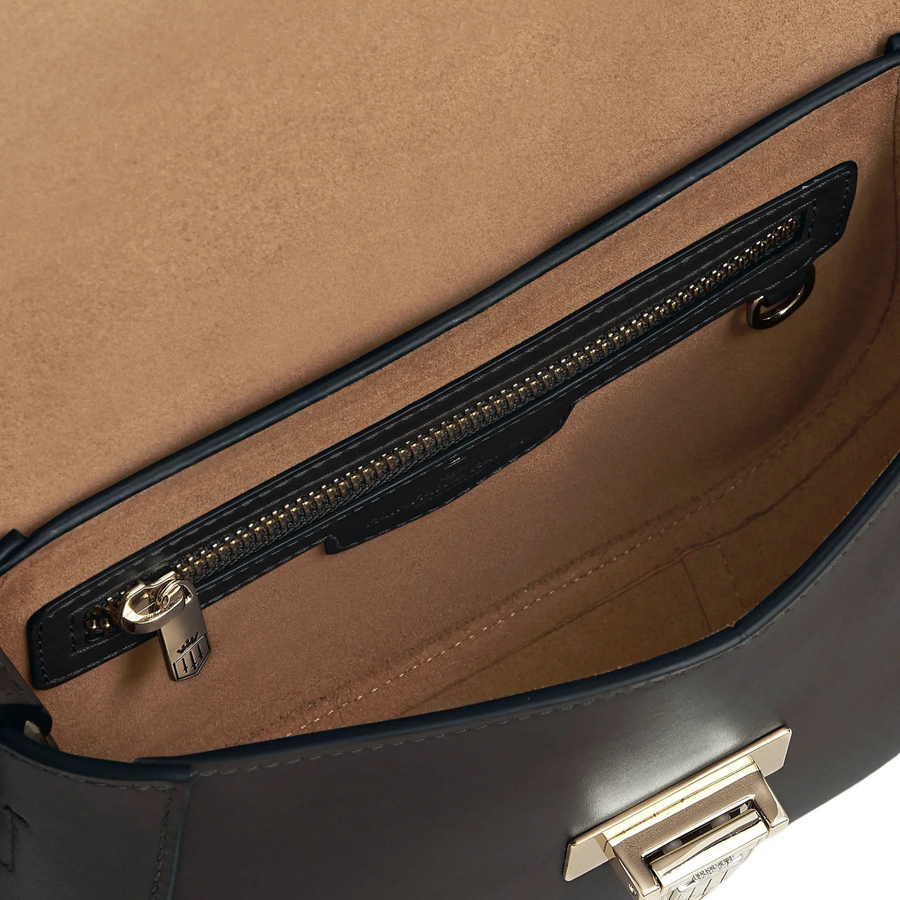 Fairfax & Favor Blenheim Leather Saddle Bag in Mahogany