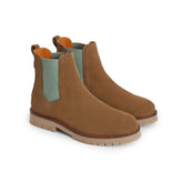 Fairfax & Favor Boudica Ankle Boot in Tan & Mint