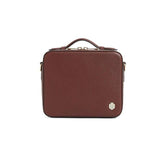 Fairfax & Favor Buckingham Crossbody Leather Bag in Burgundy