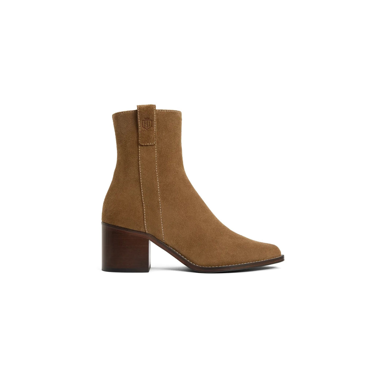 Fairfax & Favor Ludlow Heeled Ankle Boot in Tan