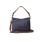 Fairfax & Favor Mini Tetbury Suede Tote Bag in Ink