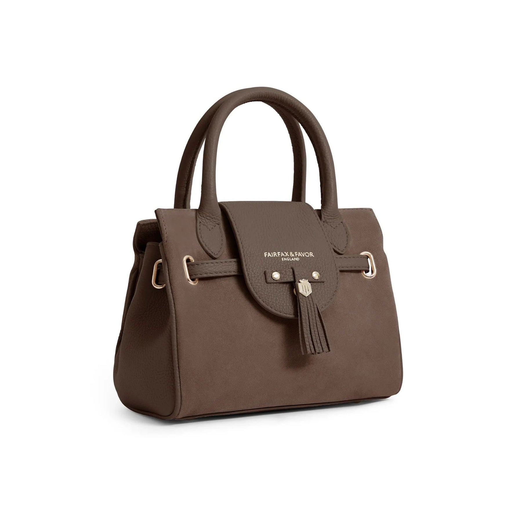Fairfax & Favor Mini Windsor Handbag in Fog