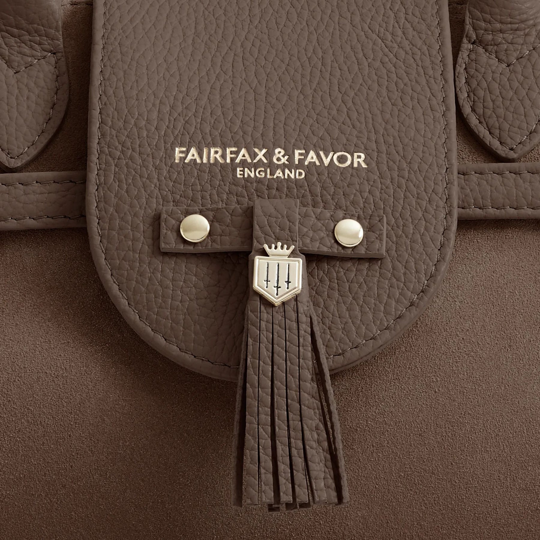 Fairfax & Favor Mini Windsor Handbag in Fog
