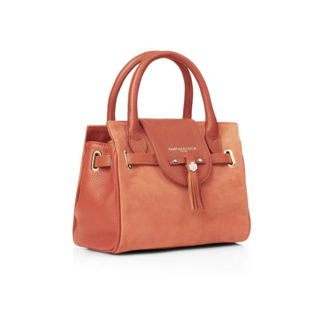 Fairfax & Favor Mini Windsor Handbag in Melon