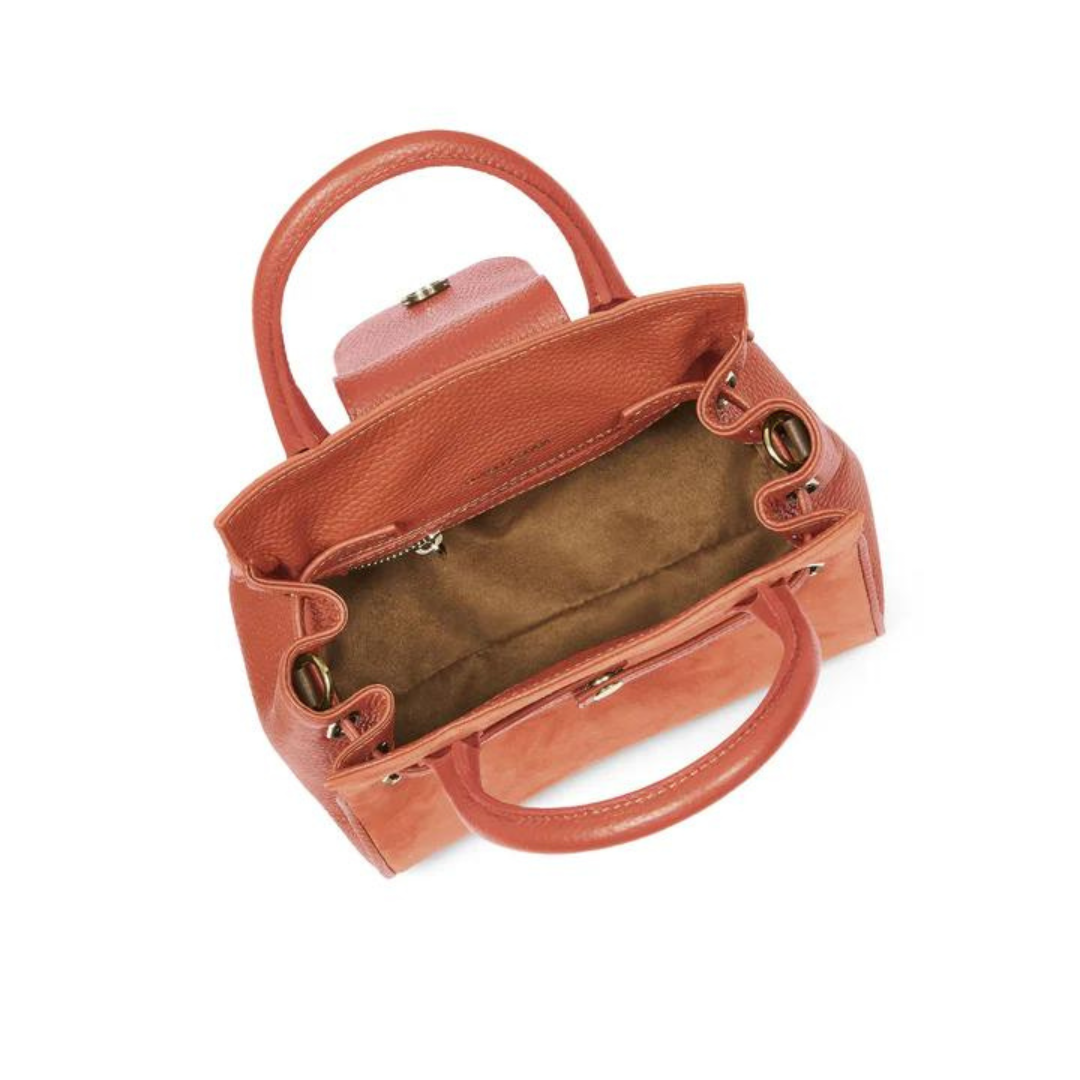 Fairfax & Favor Mini Windsor Handbag in Melon