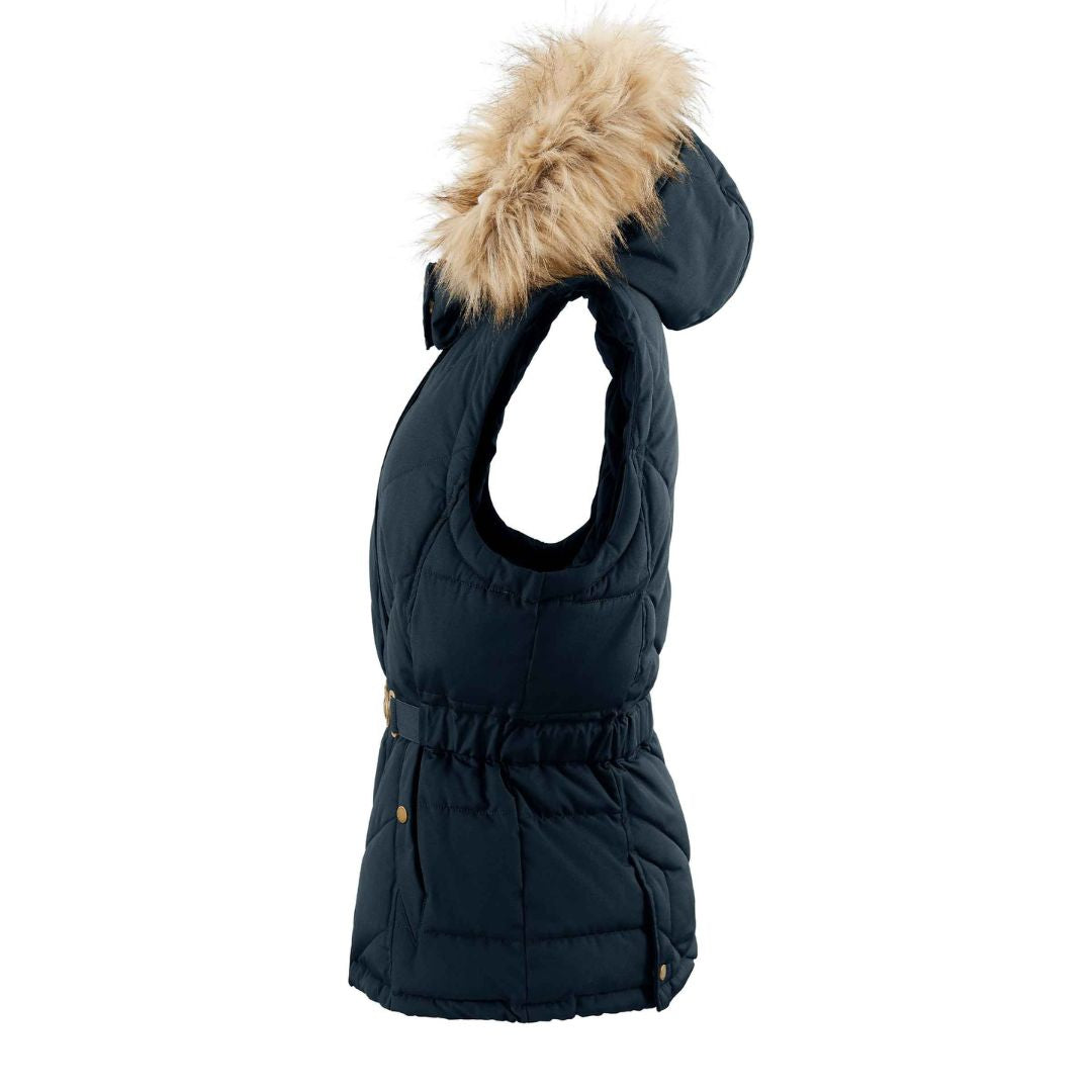 Fairfax & Favor Women's Charlotte Padded Gilet in Navy