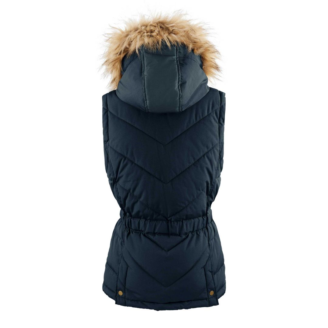 Fairfax & Favor Women's Charlotte Padded Gilet in Navy