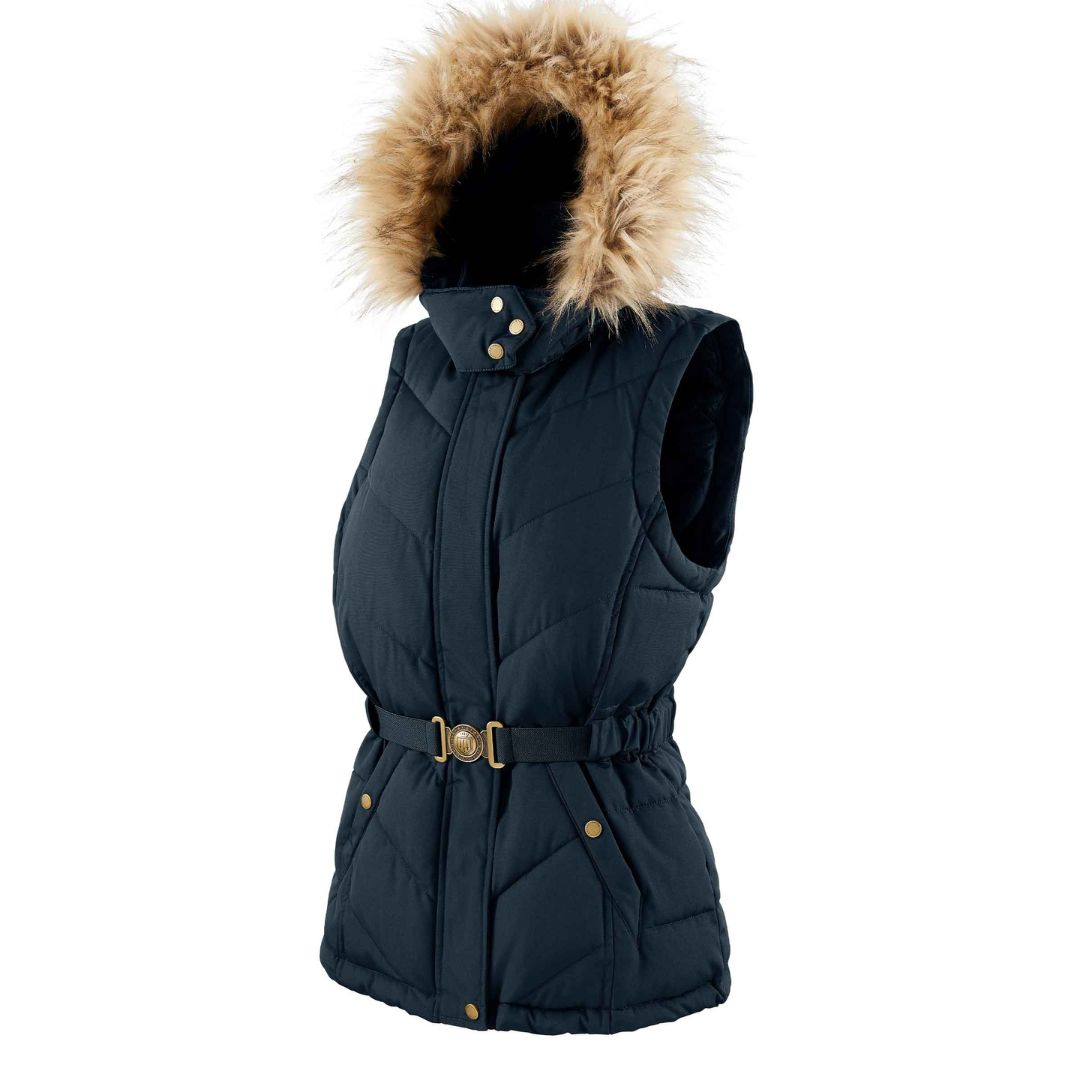 Fairfax & Favor Women's Charlotte Padded Gilet in Navy