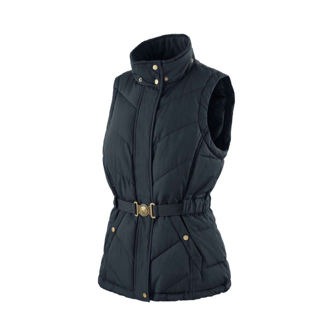 Fairfax & Favor Women's Charlotte Padded Gilet in Navy